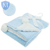 Baby Wrap With Print & Pom Pom's (FBP190) (Baby Wrap) Mansuri